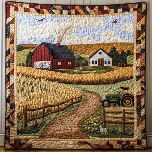 Texas Field CQ1205002CL Quilt