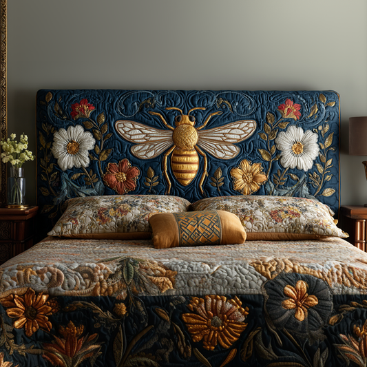 Golden Bee XR2212012CL Quilted Headboard Slipcover