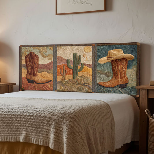 Western Charm CW2912039CL Quilted Headboard Slipcover