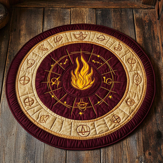 Star Flame CP1707015CL Quilted Round Mat