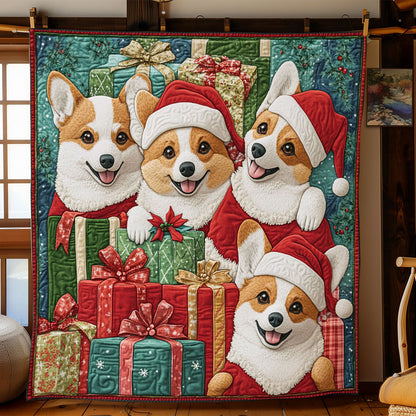 Corgi Cheer CP1411081CL Quilt