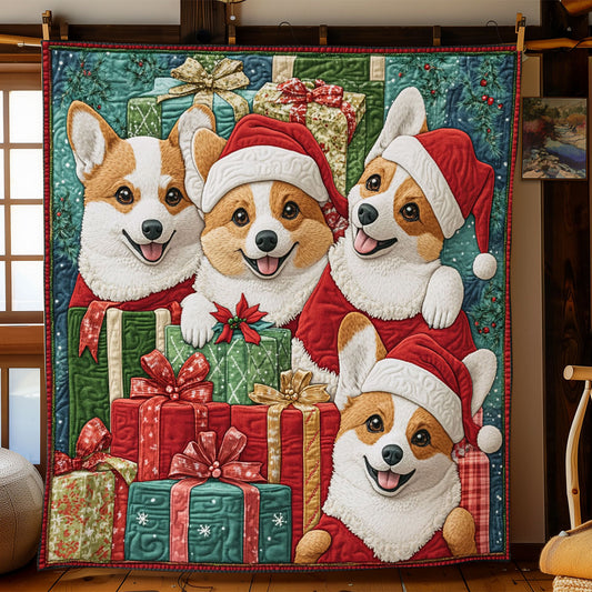 Corgi Cheer CP1411081CL Quilt