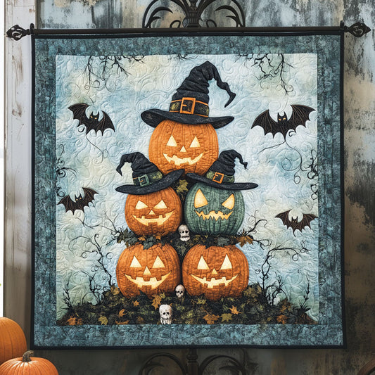 Pumpkin Peekers WN0608043CL Quilt