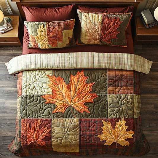 Autumn Maple Charm WX0507006CL Duvet Cover Set