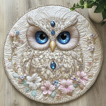 Royal Owl CW2406043CL Quilted Round Mat