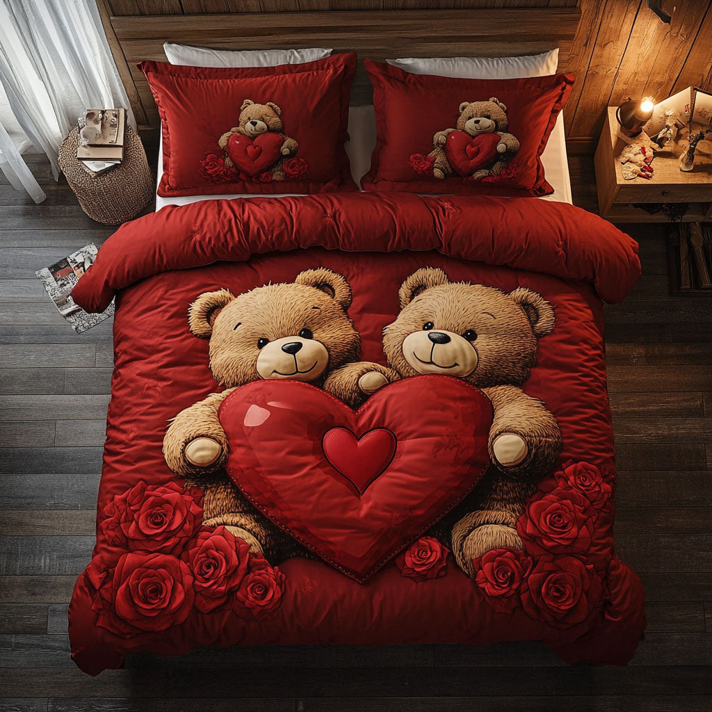 Velentine Of Teddy Bear WY0902019CL Duvet Cover Set