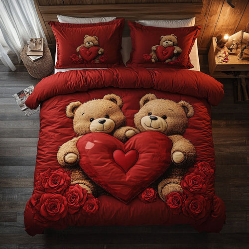 Velentine Of Teddy Bear WY0902019CL Duvet Cover Set