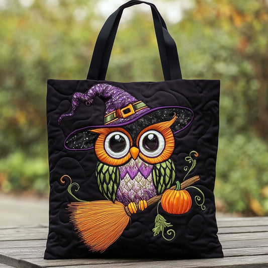 Owl Twilight Spell WN0310051CL Quilted Tote Bag