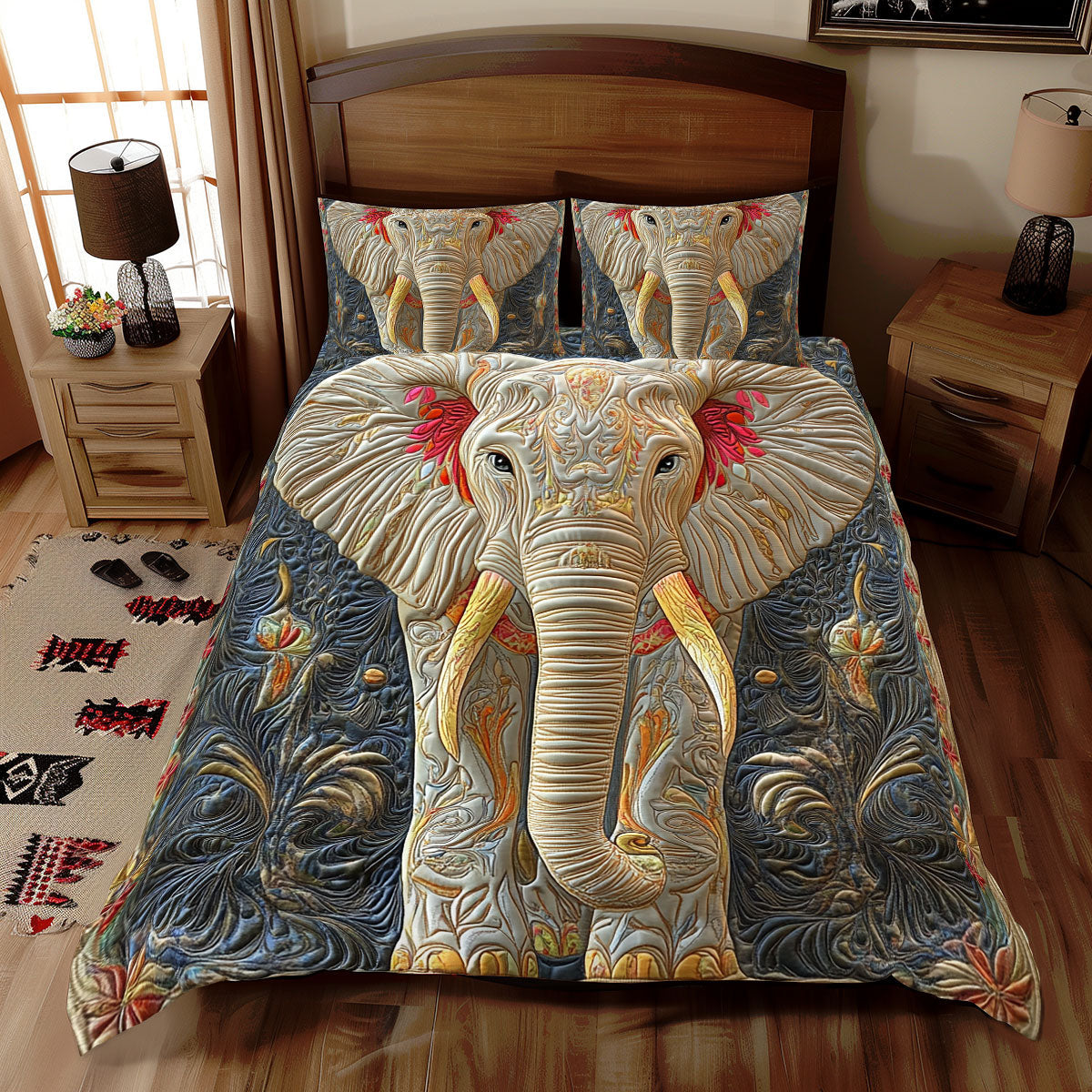 Charming Elephant WX2112051CL Duvet Cover Set