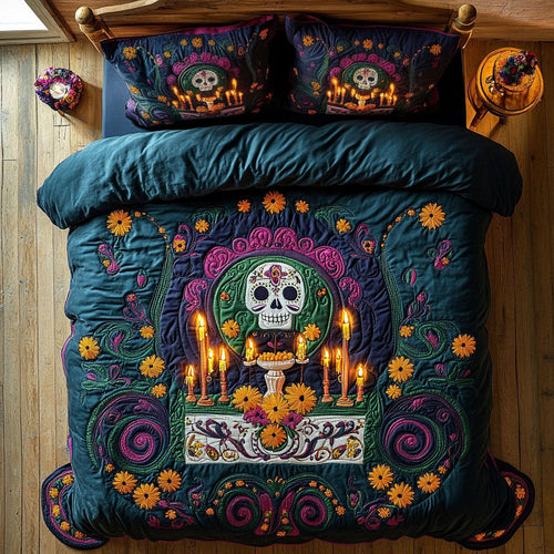 Candlelight Calavera WY2208056CL Duvet Cover Set
