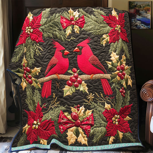 Cardinal Christmas WX2012007CL Quilt