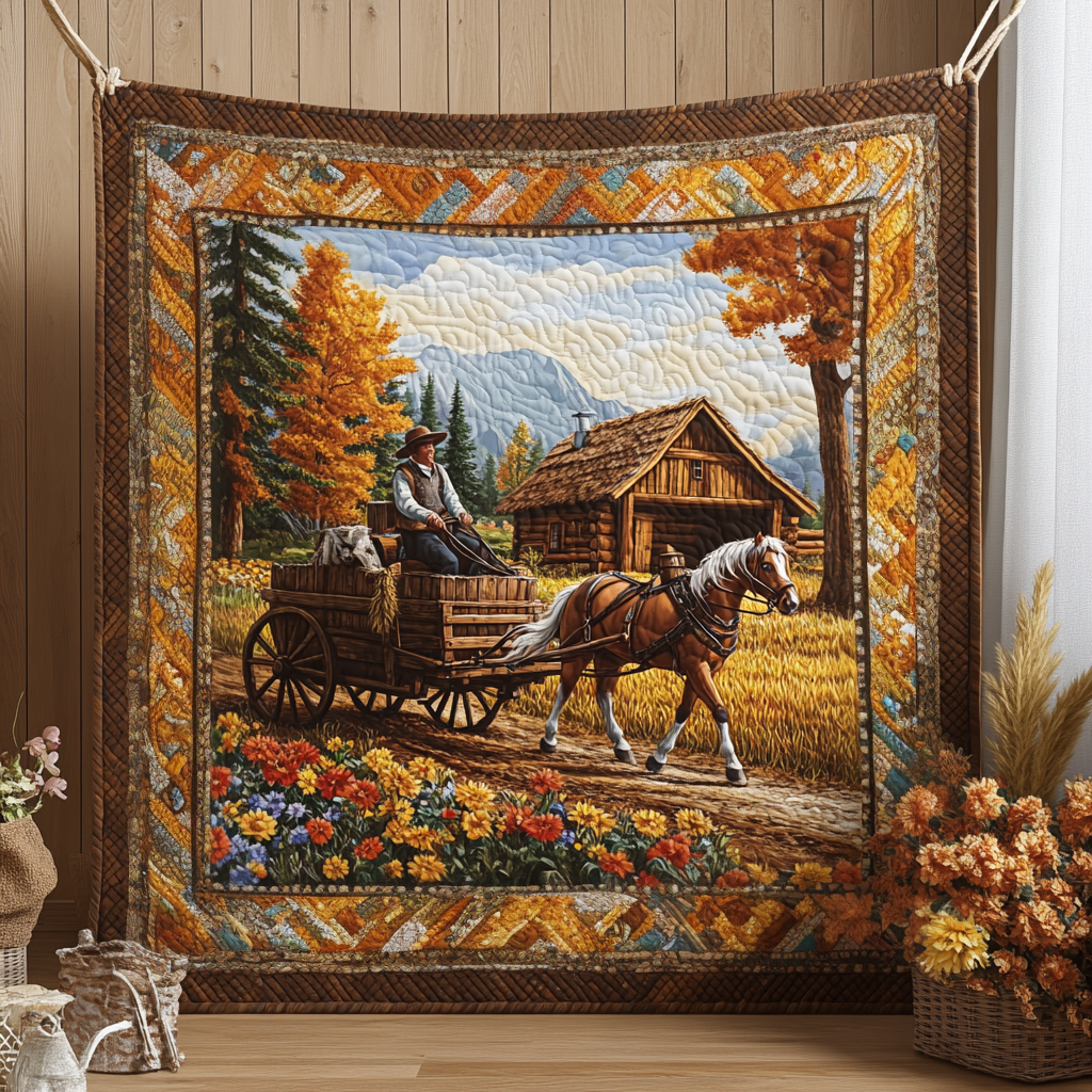 Farm Day XK1109005CL Quilt