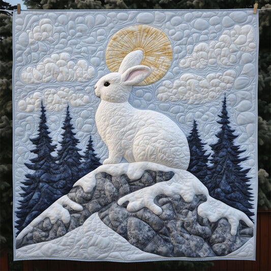 Rabbit Snowy Mountain LT1709015CL Quilt