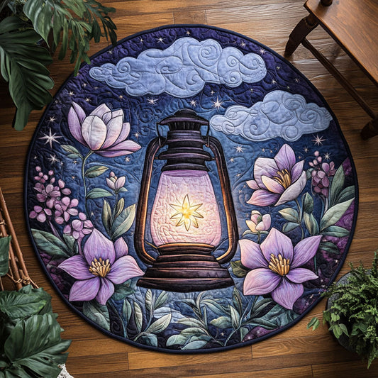 Magnolia Lantern Night WJ1404049CL Quilted Round Mat
