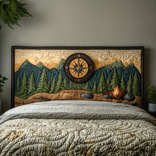 Mountainfire Compass KL1912028CL Quilted Headboard Slipcover