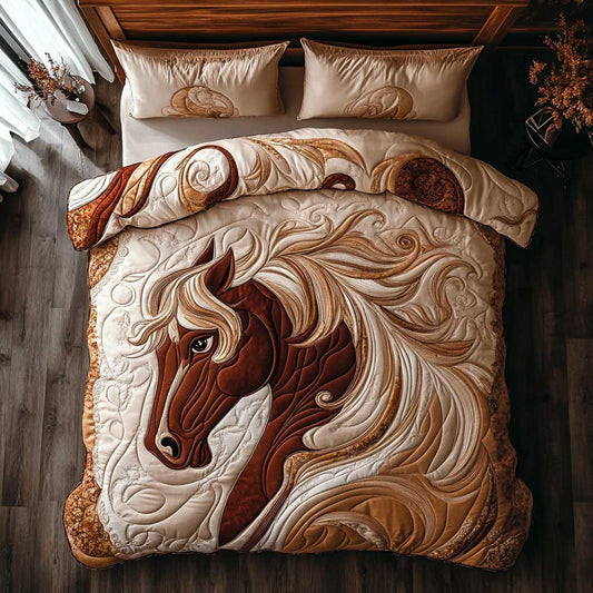 Romantic Horse CQ2104014CL Duvet Cover Set
