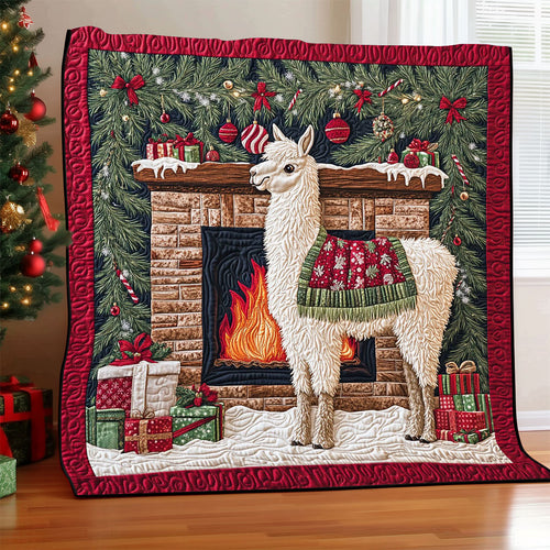 Fireplace Llama CW1811031CL Quilt