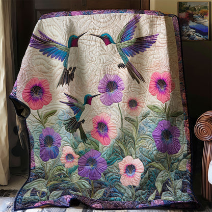 Blooming Hummingbird WJ1001005CL Quilt