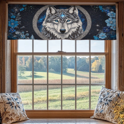 Majestic Wolf WX2205041CL Quilted Valance