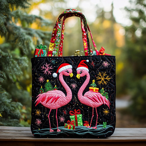 Flamingo Winterlight WN0210045CL Quilted Tote Bag