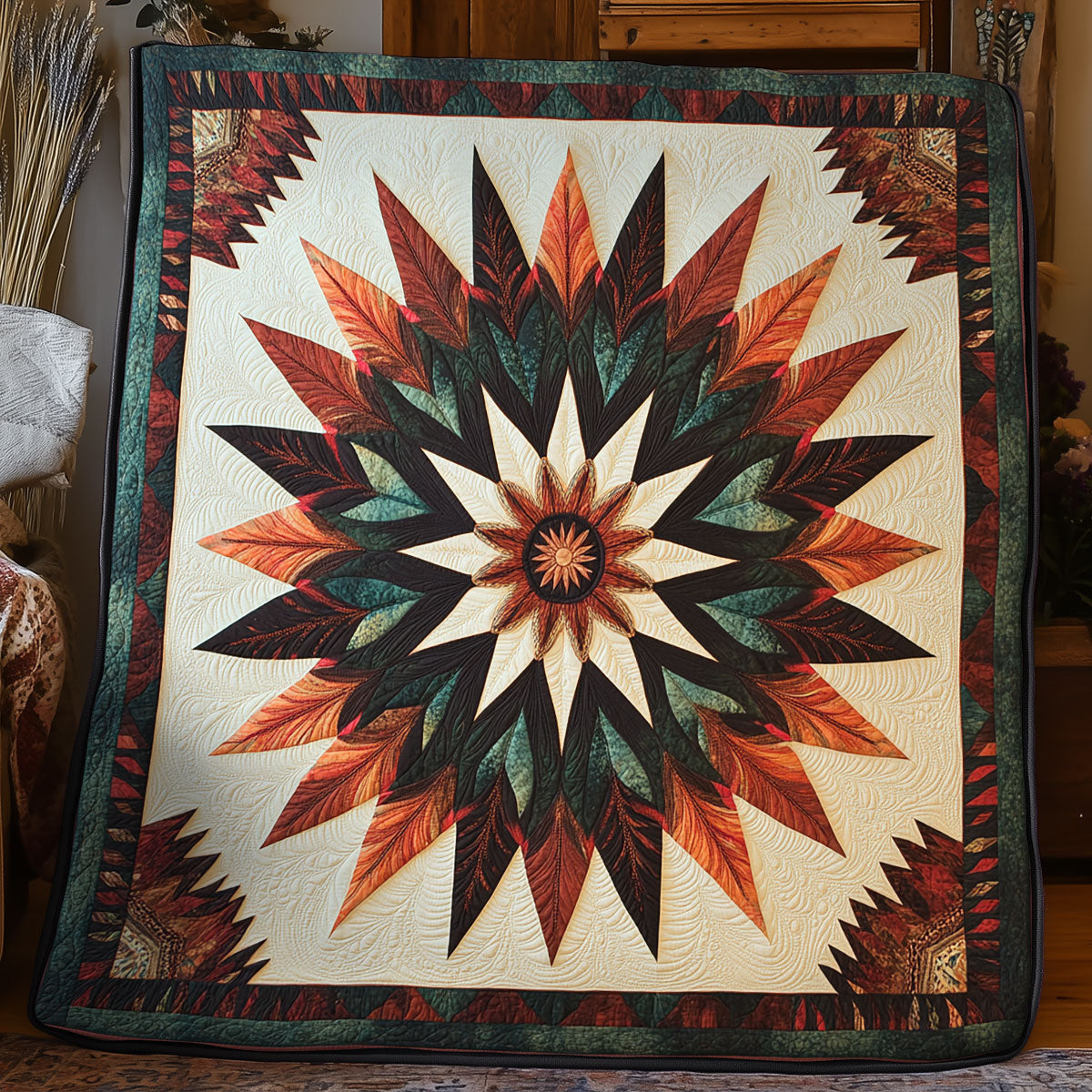 Tribal Pattern WX1306048CL Quilt