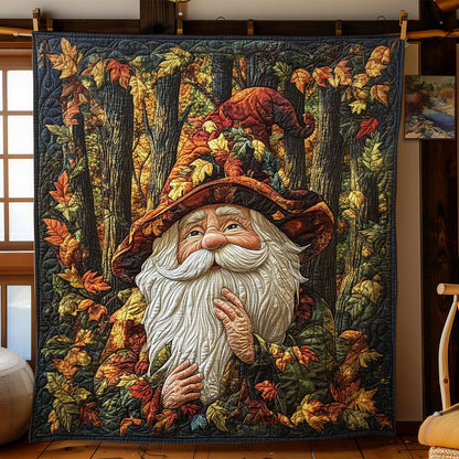 Gnome Leaf Nest WN1507042CL Quilt