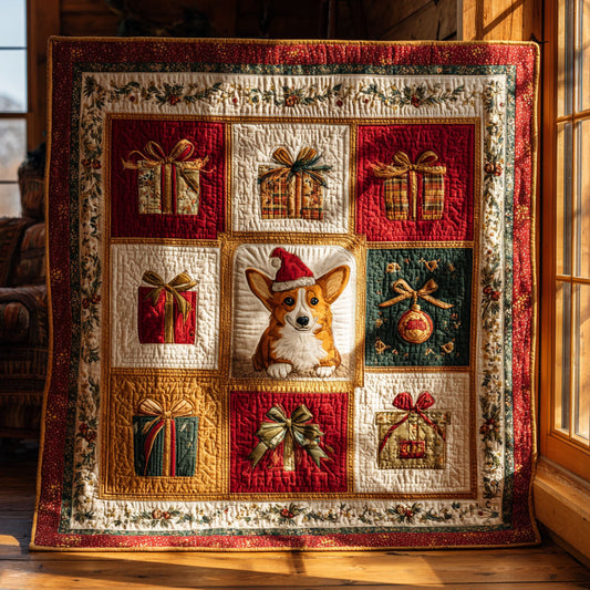 Golden Gift Corgi CW1109068CL Quilt