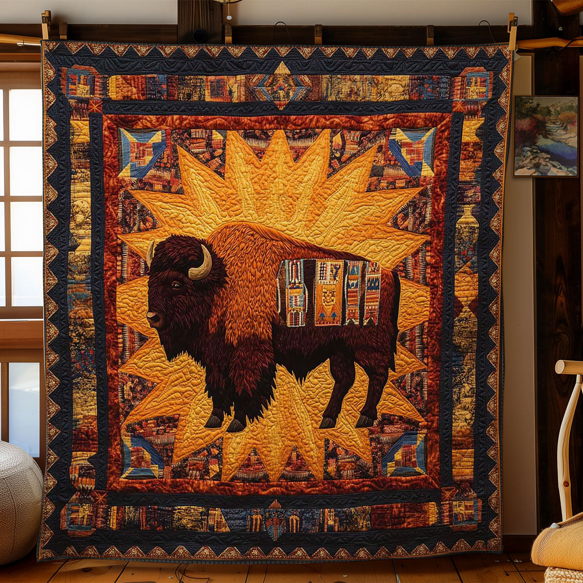 Nomadic Bison WN0702007CL Quilt