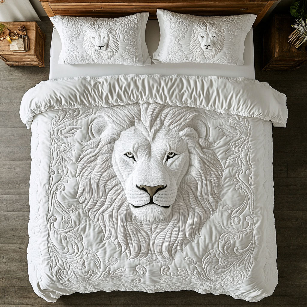 Glorious White Lion WY1202031CL Duvet Cover Set