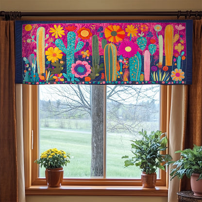Floral Chiapas WY2105055CL Quilted Valance