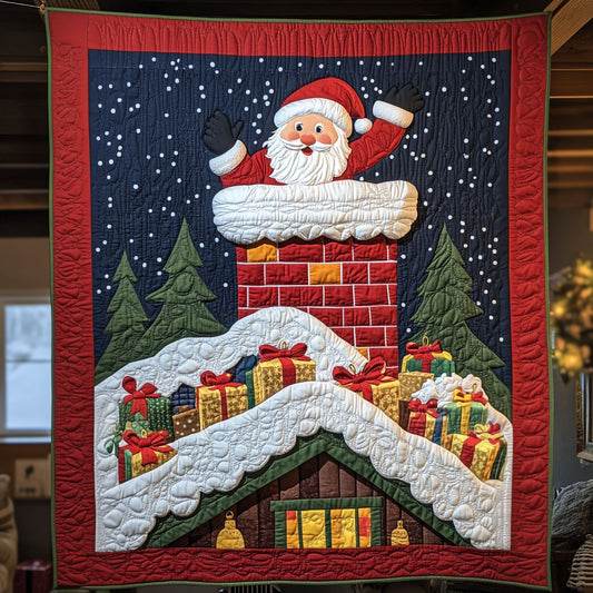 Santa's Chimney LT1811031CL Quilt