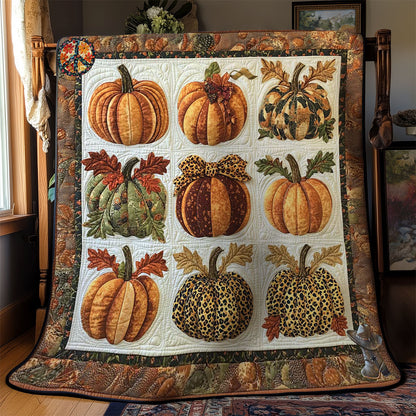 Leopard Pumpkin Patch WN2711055CL Quilt