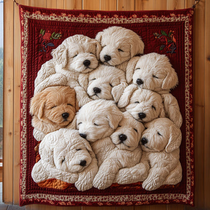 Bundle of Pups CW2209061CL Quilt