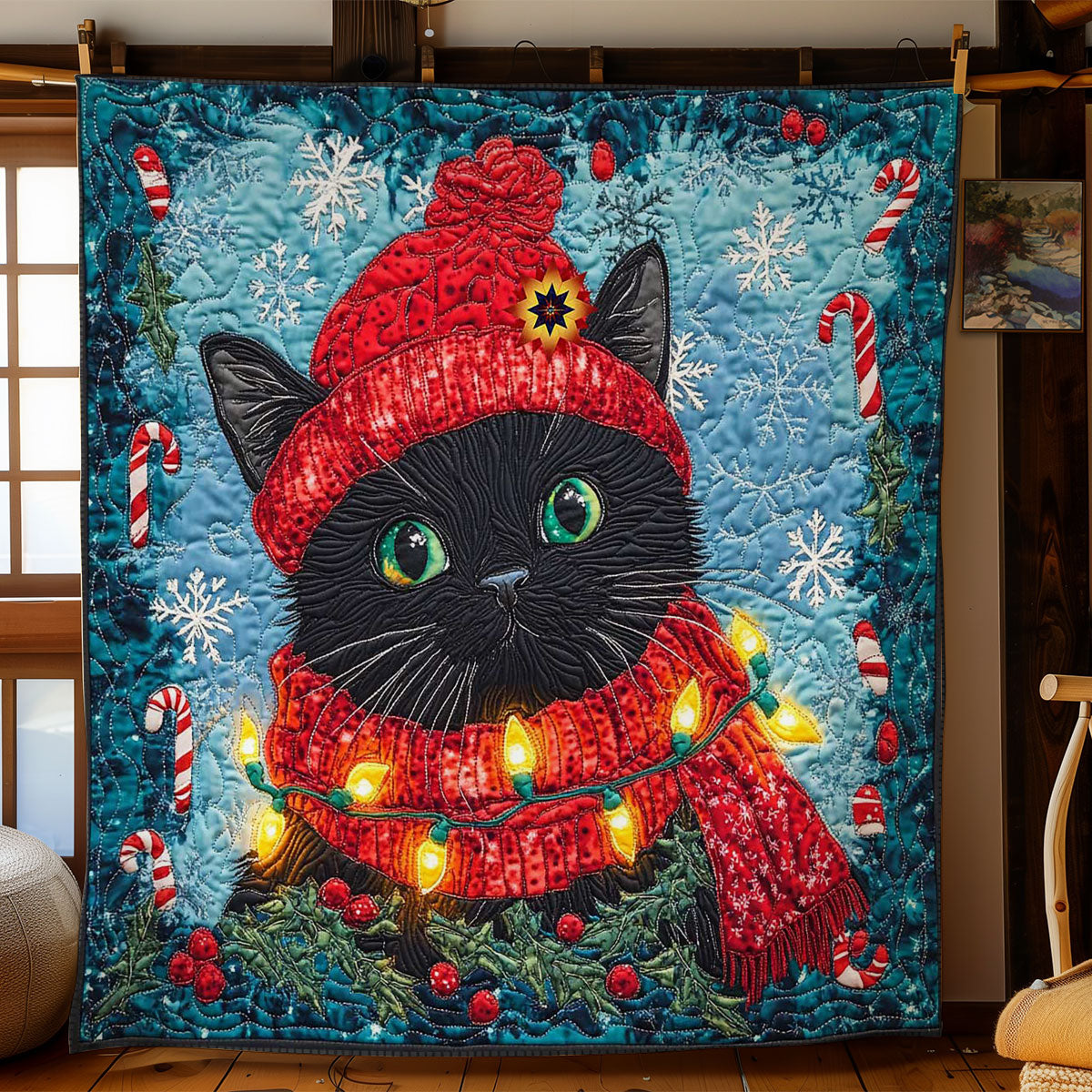 Candy Cat WN1812011CL Quilt