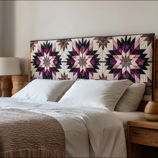 Star Block XR2912001CL Quilted Headboard Slipcover