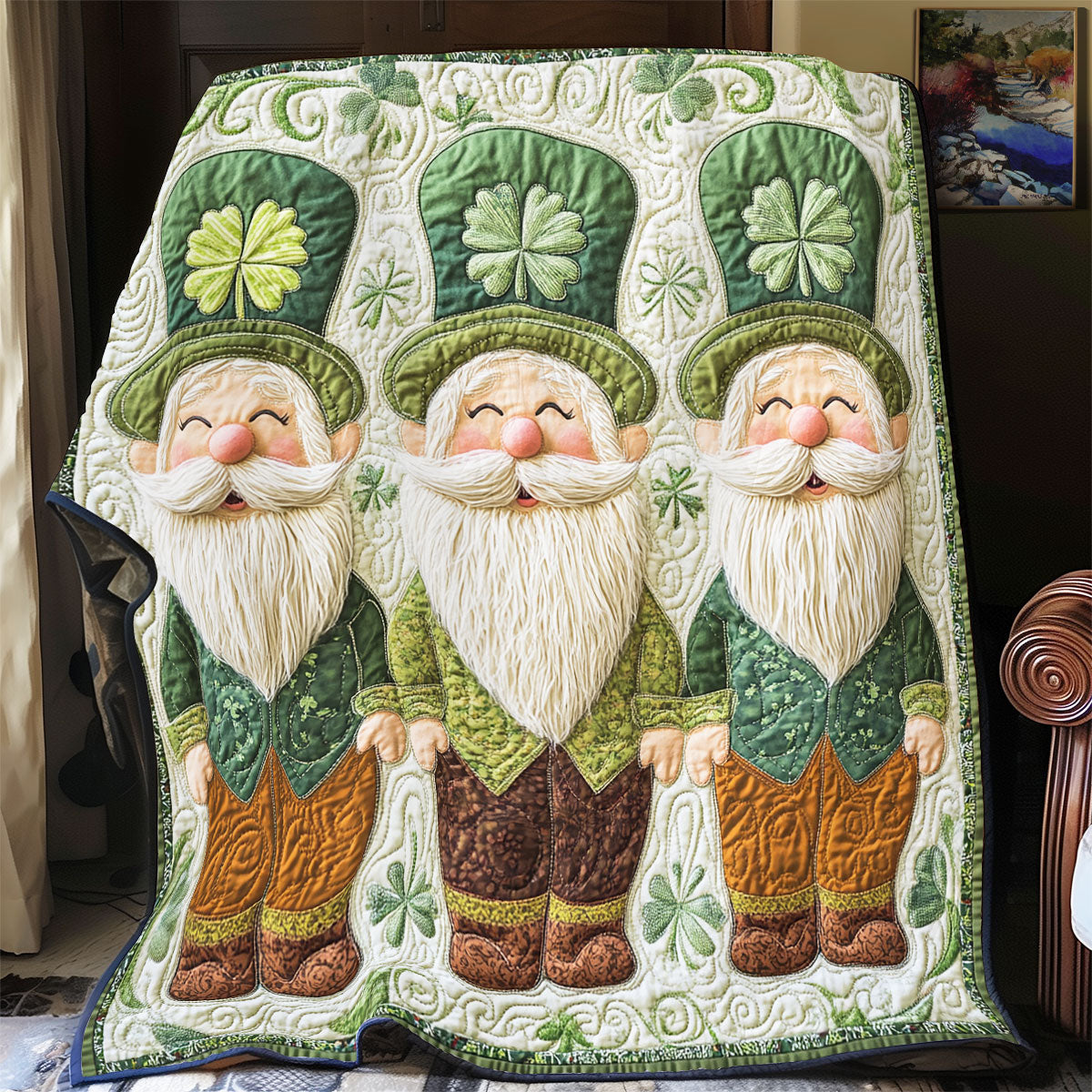 Clover Gnome WX2712012CL Quilt