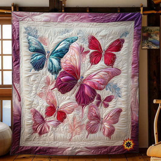 Garden Butterfly WY1912040CL Quilt