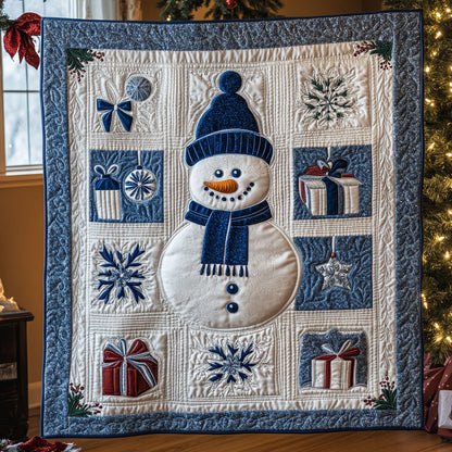 Timeless Snowman WN0309103CL Quilt