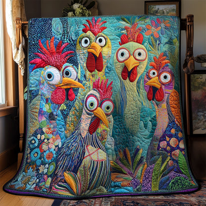 Zany Chicken WN0403008CL Quilt