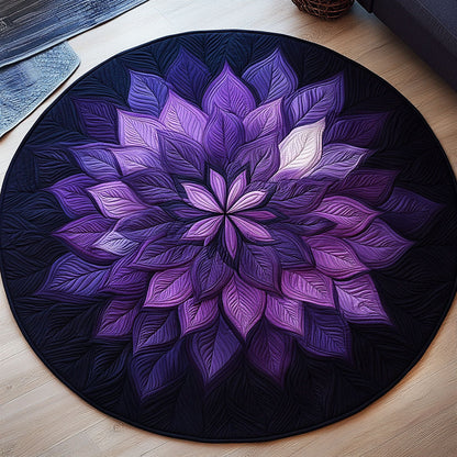 Mandala Blossom WP2003100CL Quilted Round Mat
