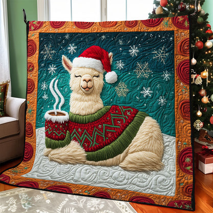 Snowy Llama CP1711067CL Quilt