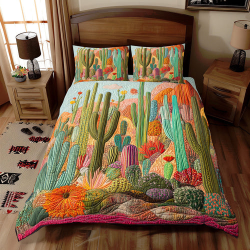 Cactus In Desert WX2012066CL Duvet Cover Set