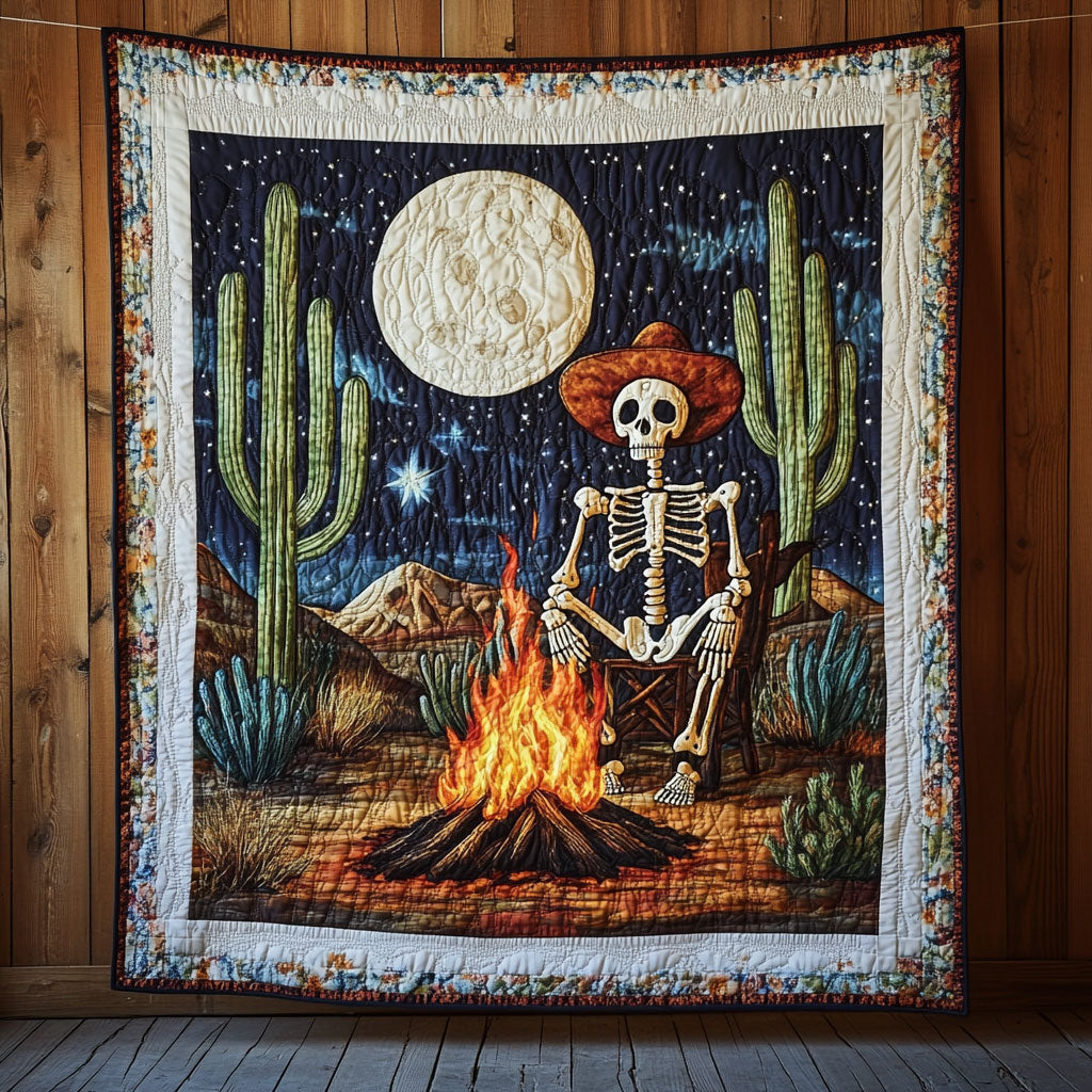 Cowboy Skeleton Spirit CW2406006CL Quilt