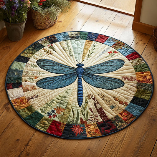 Summer Flight CP0210035CL Quilted Round Mat