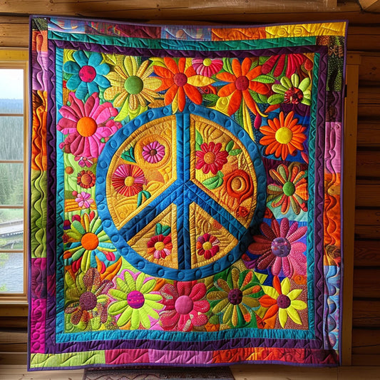 Hippie Garden CP2305027CL Quilt