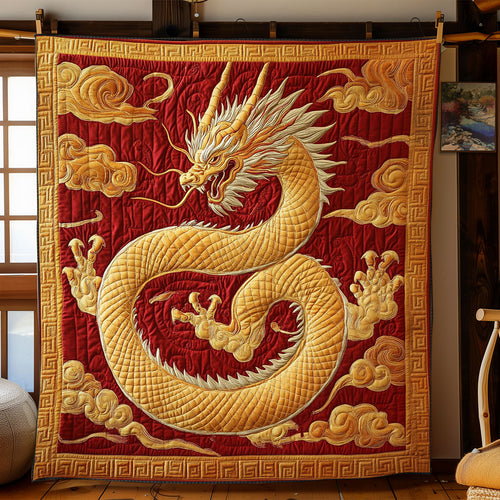Golden Dragon CP0108025CL Quilt