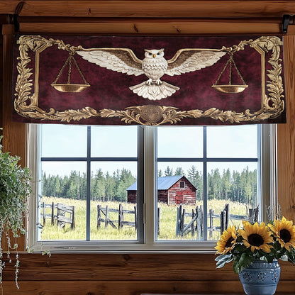 Golden Owl WN2307017CL Quilted Valance