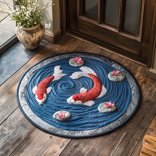 Elegance Swim CP1207037CL Quilted Round Mat