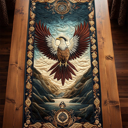 Forest Wings WY2404026CL Quilted Table Runner