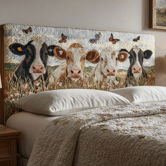 Charming Cow XR2612004CL Quilted Headboard Slipcover
